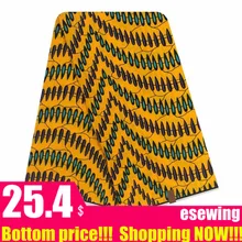 Горячая распродажа! Kente восковая ткань настоящий мягкий воск хлопок африканская восковая печать ткани 12 ярдов голландский воск стиль для шитья