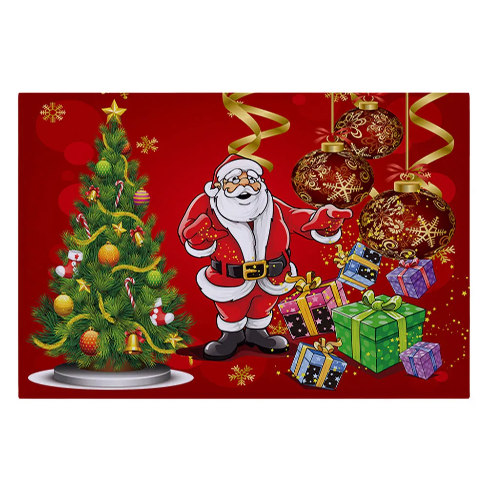 Рождественские украшения, коврики для дома, спальни, ковровый декор, рождественские украшения, 40x60 см
