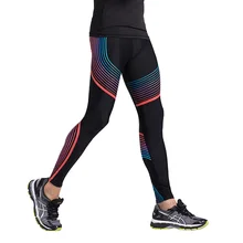 Обтягивающие Леггинсы Спортивные штаны мужские компрессионные легинсы для бега баскетбольный спортзал штаны Бодибилдинг; бег