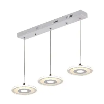 

Modern acrylic led pendant light for kitchen dining room, industrial 1-light 3-light led hanging lamp 7W 21W led island lighting