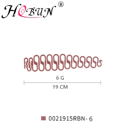 0021915RBN-6 HOBUN, 00219, косичка для сороконожки, для девушек, французский инструмент для плетения волос, плетение для плетения, ролик для плетения волос, инструмент для укладки, аксессуары для волос DIY - Цвет: 0021915RBN-6