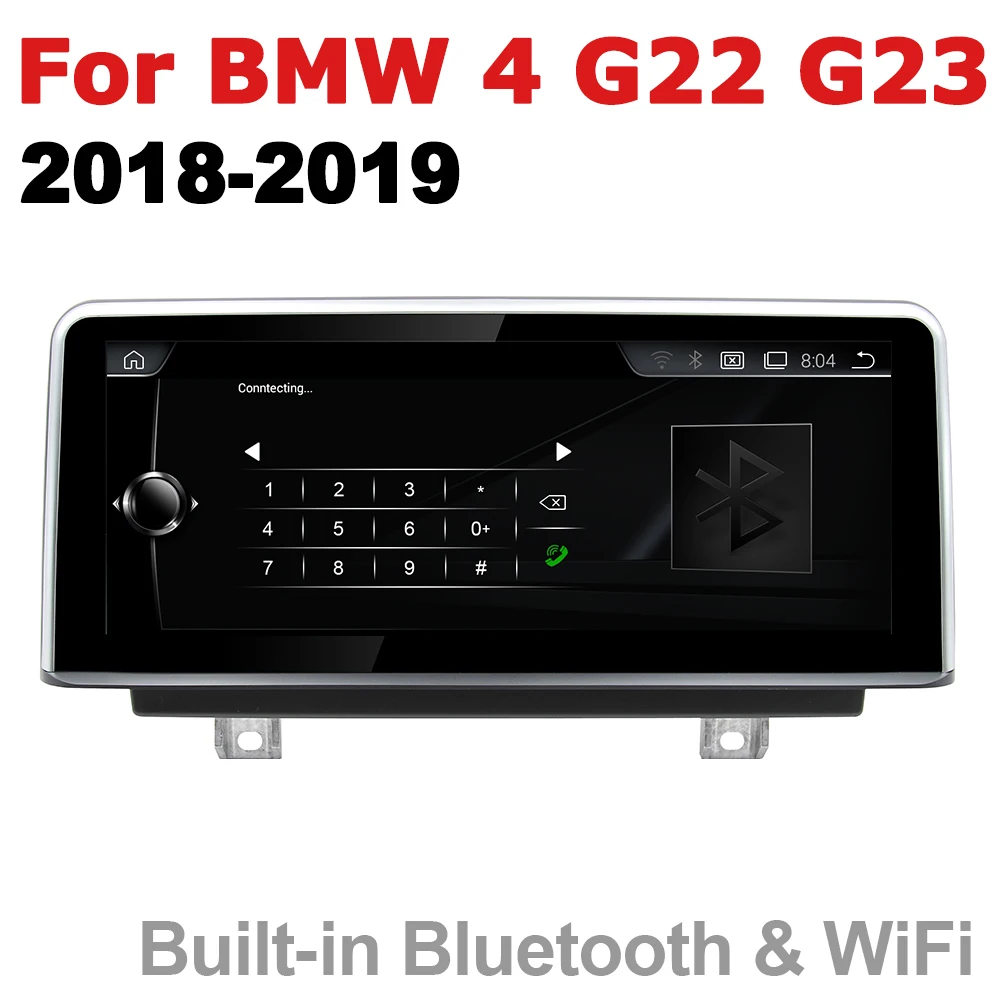 Автомобильный Android радио GPS мультимедийный плеер для BMW 4 серии G22 G23 2018 ~ 2019 EVO
