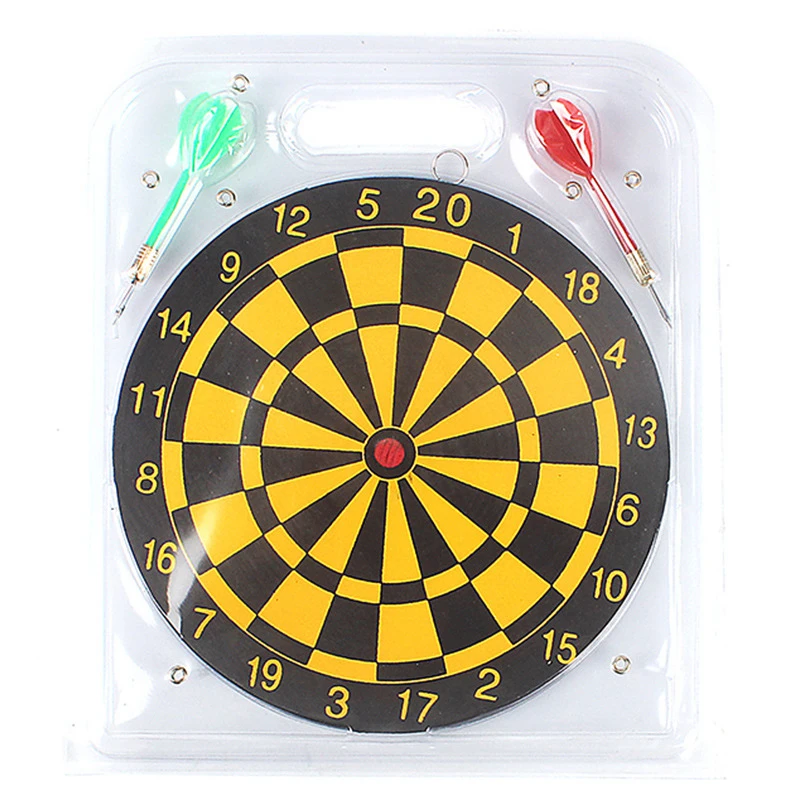 Polair Geweldige eik Flitsend Dartbord Set Kleine Dubbelzijdige Professionele Kinderen Dart Set  Entertainment Speelgoed Met Vliegende Naald|Darten| - AliExpress