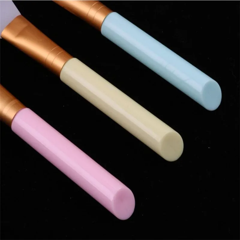1 Stück Farbige Silikon-Maskenbürste Flexibler Gesichtsmasken-Applikator Körperlotion Creme Mischpinsel Kosmetik DIY Make-up Schönheitswerkzeuge – Detail 4
