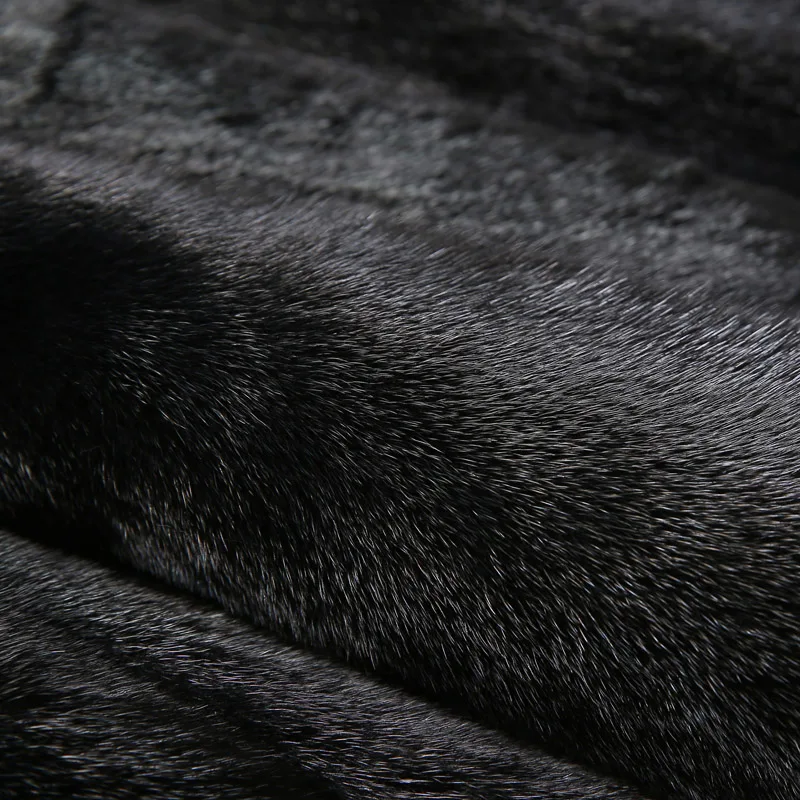 Кораллово-Красный inverno nova todo vison casaco de pele curto das mulheres moda em torno do pescocha тонкий похудение pele de vison casaco jaque - Цвет: Кораллово-Красный