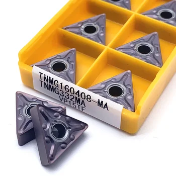 

TNMG160408 MA VP15TF UE6020 US735 TNMG 160408 Carbide Blade Turning Tool External Turning Solid Carbide Insert cnmg