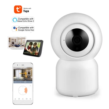 

Home Security WIFI Camera 1080P Wireless IP Camera with Motion Detection Night Vision Alexa Voice Control APP Remote Control