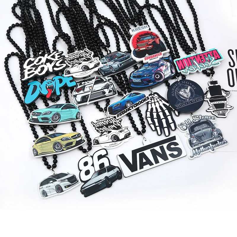 

JDM Style Car Mirror Pendant Dangle/Acrylic/Hellaflush/Camouflage For JDM Interior Car Auto Fashion Pendant