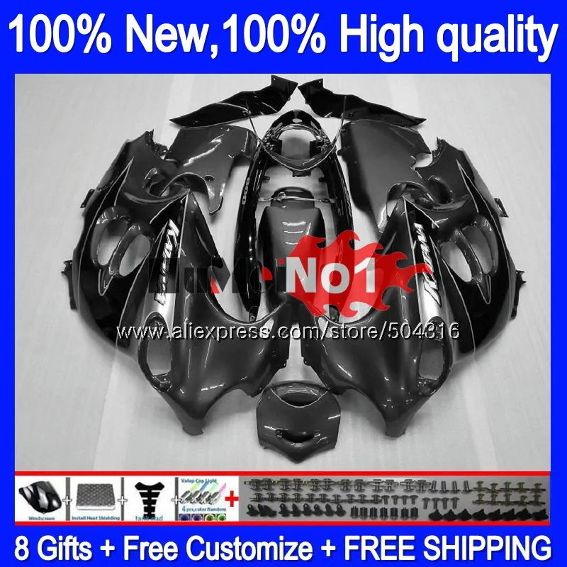 Корпус для SUZUKI Катана GSX750F GSXF750 2003 2004 05 06 07 13MC. 85 серого и черного цветов, GSXF 750 600 GSXF600 03 04 2005 2006 2007 обтекатель