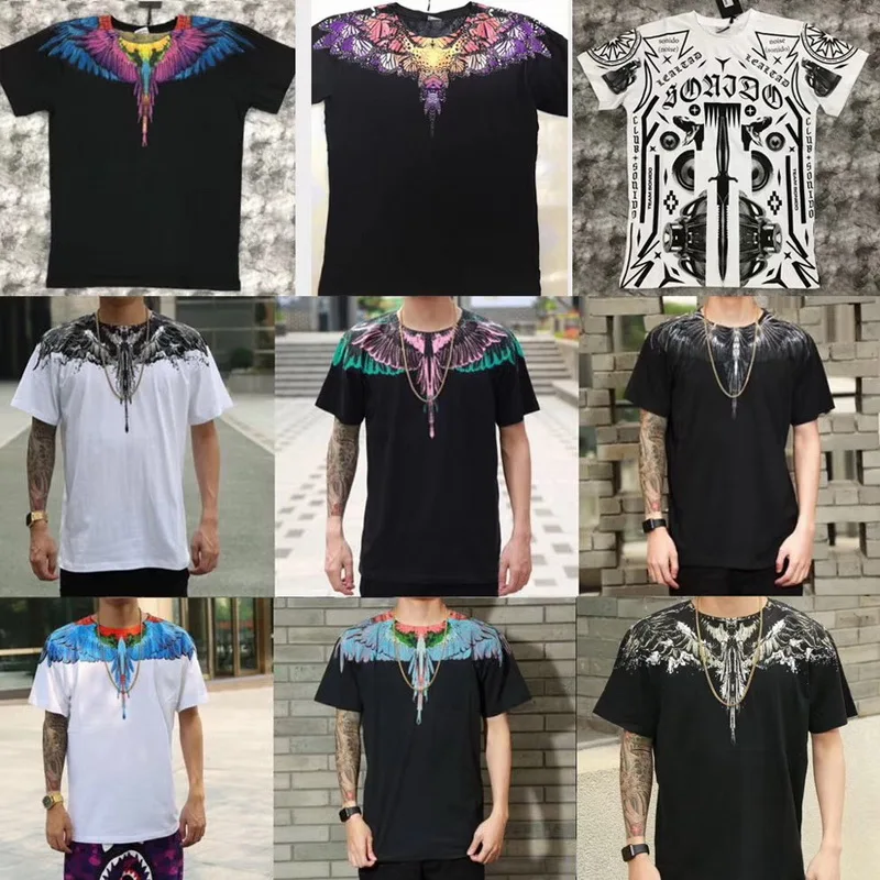 Футболка VIVAMB MB BURLON WINGS футболка из 102408 100% хлопка неэластичная большие размеры для