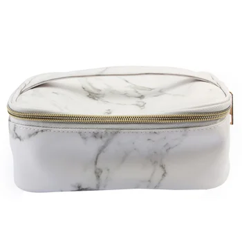 

Marble Multi-Function Marble Box Travel Makeup Brush Holder Cosmetic Bag Toiletry Pencil Case Make Up Holder Tools