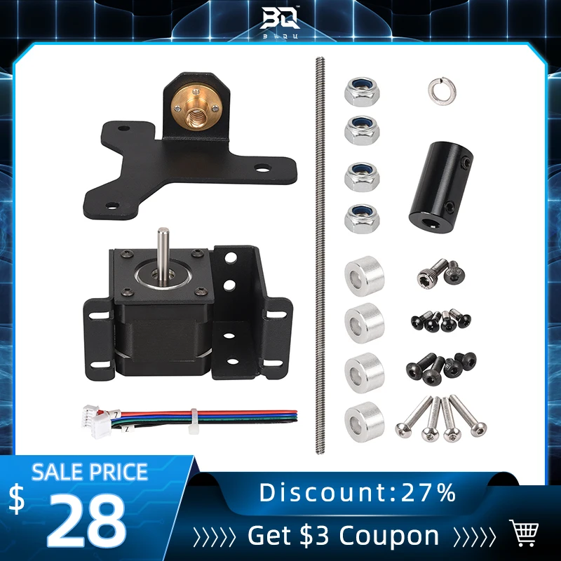 BIQU B1 Dual Z Axis Lead Screw Upgrade Kits Stepper Motor 3D Printer Parts For VS Ender5 /Ender5 Pro | Компьютеры и офис