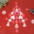 10шт 5 см Деревянные Рождественские Украшения Детские Игрушки Для Chirstmas Дерево Висит Подвески Рождественские Украшения Для Домашней Вечеринки Новый Год Ноэль