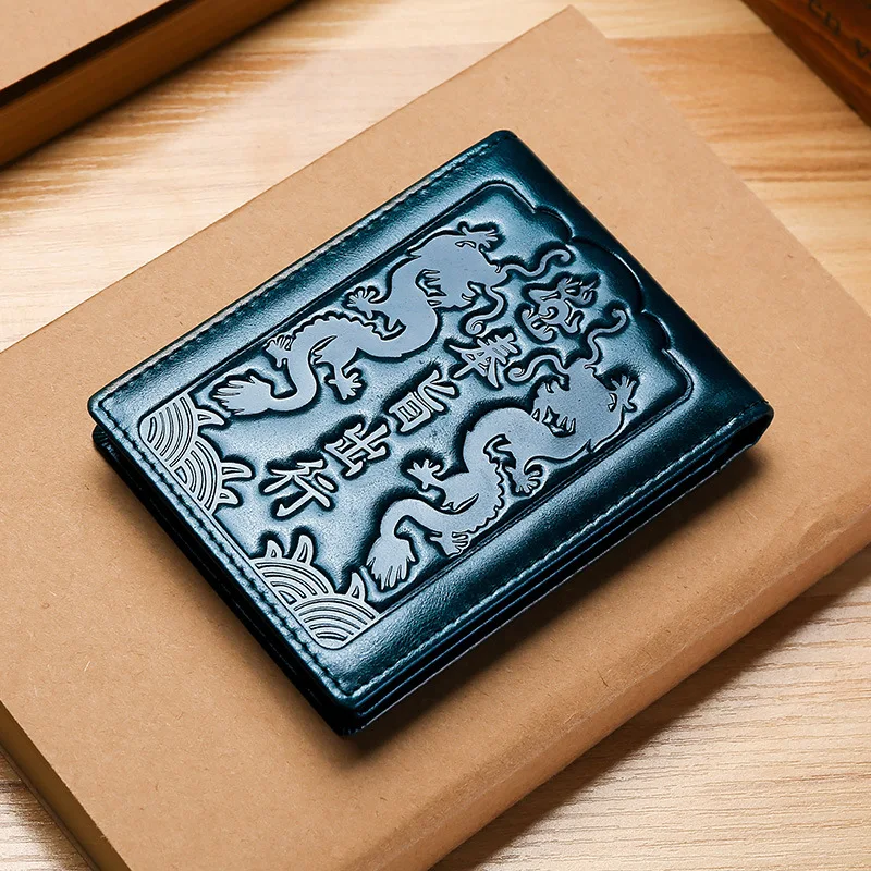 

Leather card package custom creative driving license holster dedication travel license set net red ID folder
