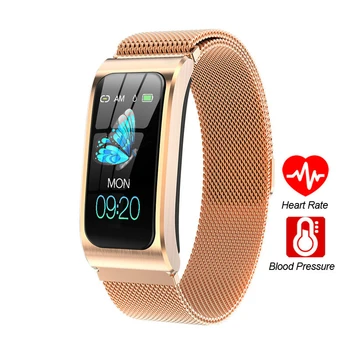 

2020 Smart Watch IP68 Waterproof Heart Rate Monitoring Smart bracelet Women Fitness tracker Bluetooth Smartwatch For Android IOS