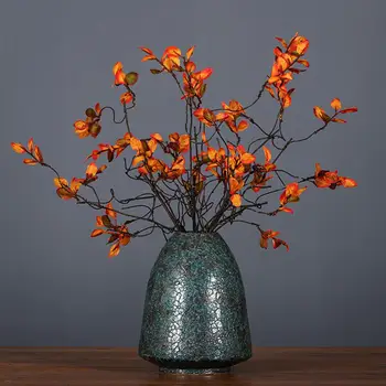 

5Pcs Simulation False Wildberry Table Arrangement DIY Accessories Home Decor Wildberry Leaf Simulation Plants artificial decor