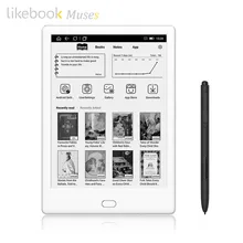Likebook Muses E-Reader с 7,8 ''300ppi E-Ink сенсорным экраном 8 ядер 1,5 ГГц, встроенный звуковой 2G/3 2G B Android 6,0 Подарочный карандаш