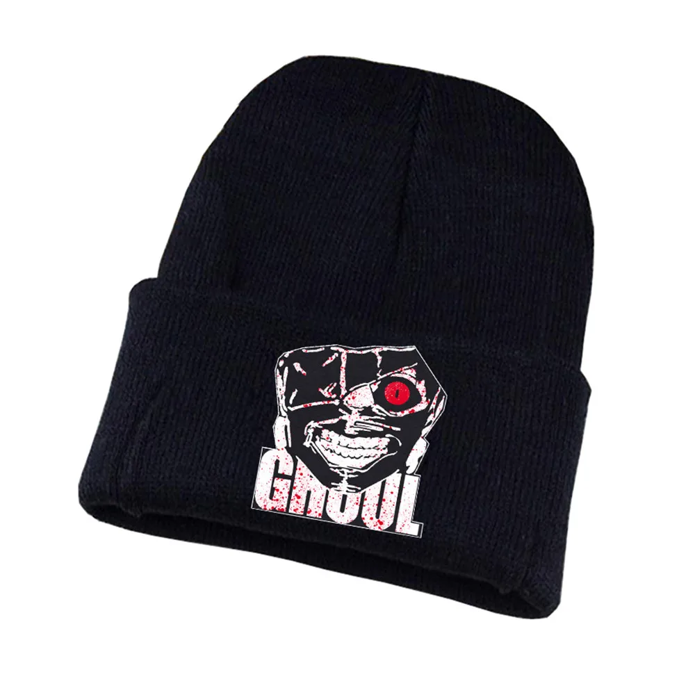 Игра одежда с надписью Tokyo Ghoul вязаная шапка головной убор для косплея в стиле