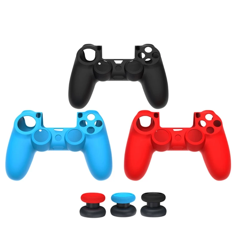 Силиконовый защитный чехол для контроллера PS4 95AF | Электроника