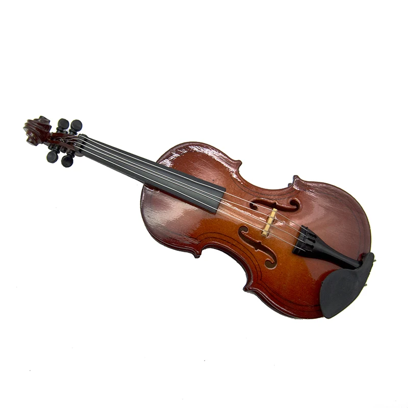 Miniatur Violine Geige Mini Musikinstrument als Dekoration