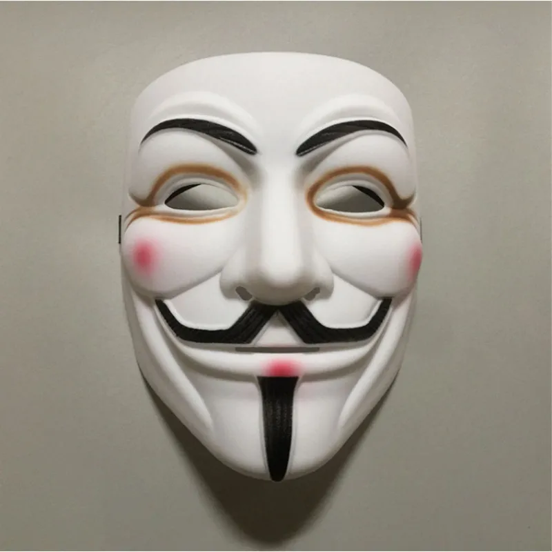 Новый черный V для Vendetta Маска Аксессуары к костюму Косплей Маскарад фильм Guy Fawkes