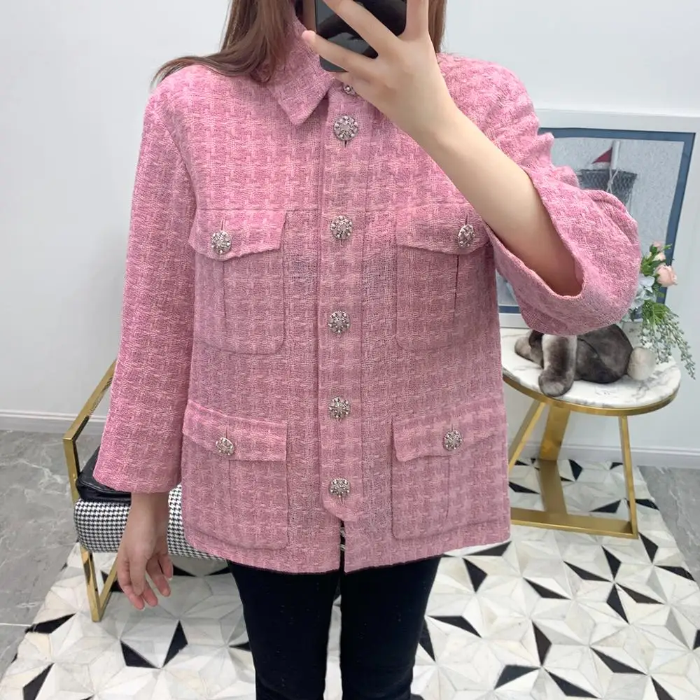 AH11343, модные женские пальто и куртки,, Подиумные роскошные, известный бренд, Европейский дизайн, вечерние, стильная женская одежда