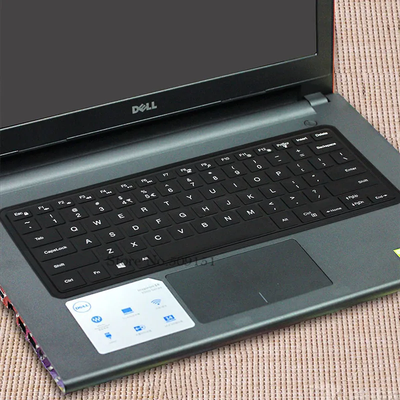 Силиконовая для ноутбука с клавиатурой, Защитная пленка для ноутбука DELL XPS 15 9570 15-9570 XPS15 15," XPS 15-9550 9560 9570