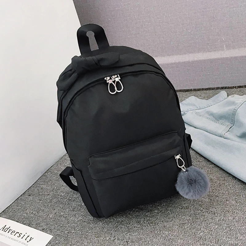 Модный женский рюкзак, повседневный минималистичный школьный рюкзак для девочек-подростков, женская сумка через плечо, рюкзак, ранец