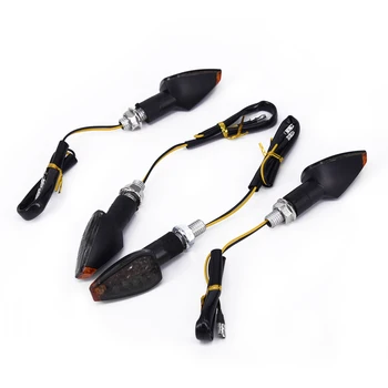 

4pcs 12v 15 Led Universal Type Motorcycle Turn Signal Light 2 Wires Connection