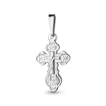 

Cross Orthodox AQUAMARINE without inserts Silver 925