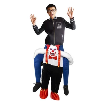 

New Mascot Costume Unisex Novelty Halloween Cosplay Ride on Costume Funny Fancy Dress Pants Up Ride Adult Mascot Party Costume