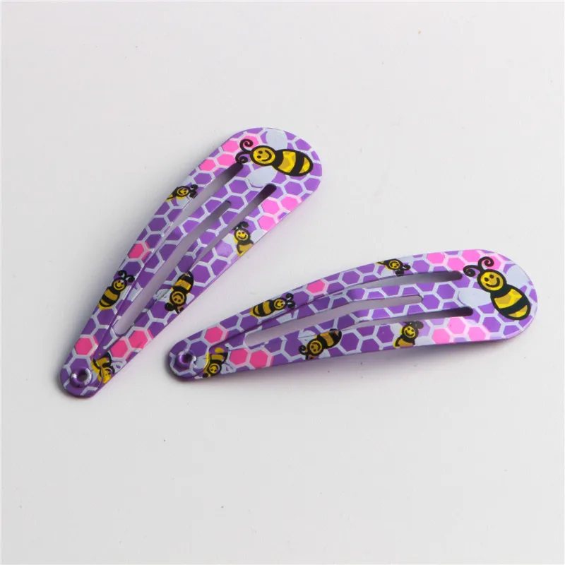 20/40 Pcs/Lot Hair Clips Candy Color Dripping Hair Clip Princess Barrette Korean Hairclip Cartoon Headdress Hairpins for Girls