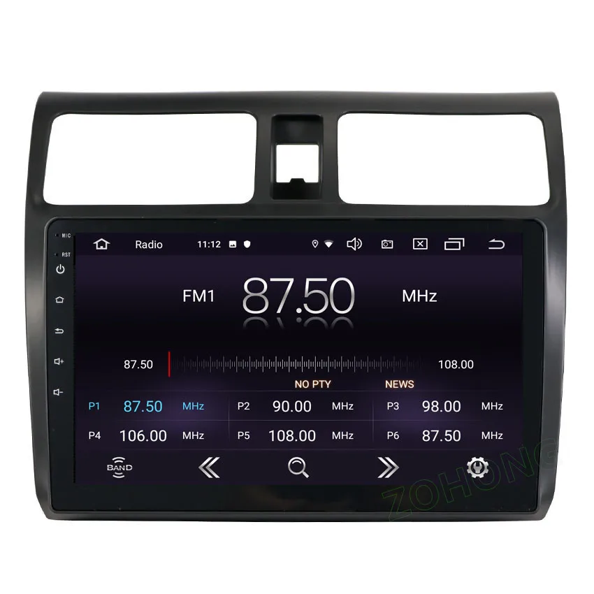 Perfect 2.5D 10.2inch Android 9.0 RAM 2Gb CAR multimedia radio for Suzuki Swift Car DVD Player GPS Navigation aotoradio stereo head unit 4