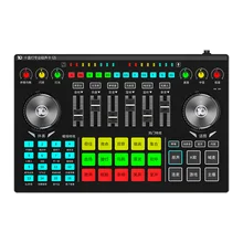 

2022 Network Song Anchor Professional External USB G5 Live Sound Card Studio Record Audio Interface For Cell Phone Computer PC