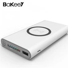 Bakeey power Bank чехол 8000mAHSmart световой индикатор беспроводной светильник Быстрая зарядка для iPhone 11 PRO XR huawei mate 30 Pro Xiaomi Mi9