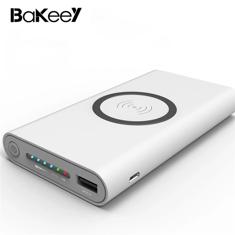 Bakeey Power Bank Case 8000mAHSmart Indicator Light Wireless Fast