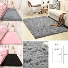 Новые Домашние плюшевые ковры, мягкие пушистые ковры для гостиной, спальни, кабинета, коридора, мягкие ковры, детский коврик для спальни, домашний декор