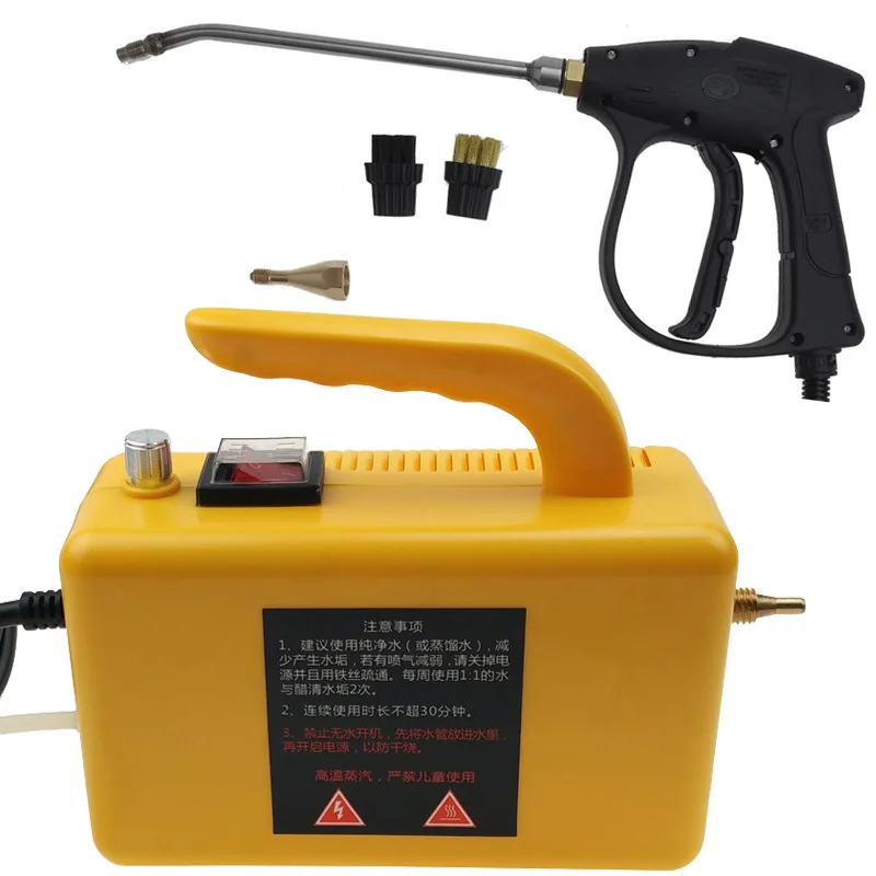 High Temperature Steam Cleaner 2600W For Cleaning Machine Household Kitchen Automobile Air-Conditioning Oil Fume Equipment best cordless pressure washer Car Washing Tools