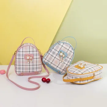 

Girls Small Square Bag 2020 Summer New Chains Handbag Women Casual Wild Shoulder Bag Lock Tide Bag Diagonal Female Bag