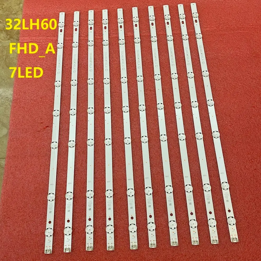 Светодиодная лента 10 шт./лот для LG innotek Direct 16Y FHD 32LH604V 32LH530V 32lh60 _ fhd_a S L ssc_32 дюйма