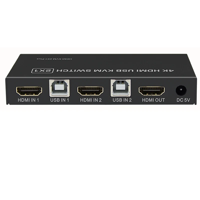 HDMI 2,0 KVM переключатель кабель 4K x 2K 2 порта HDMI KVM переключатель монитор селектор коробка HDMI 1,4 HDMI USB KVM переключатель для ПК latop UHD tv
