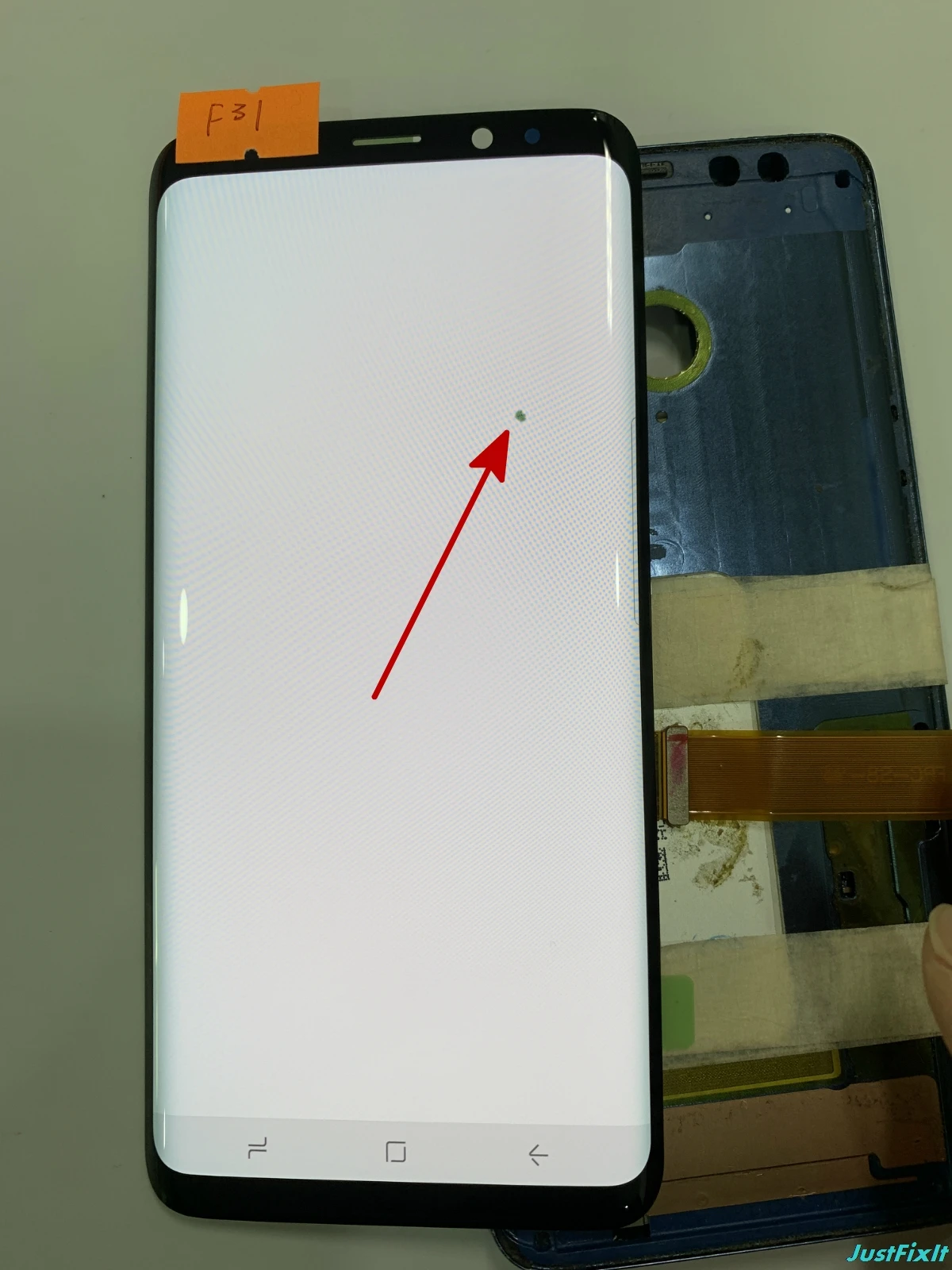 Для samsung Galaxy S9 Plus G965F G965 ЖК-дисплей сенсорный экран дигитайзер дефект черное пятно Super AMOLED