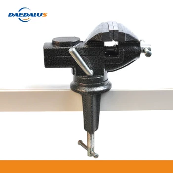 

Daedalus 360 Angle Rotate 50mm Mini Lightweight Table Vice Bench Screw For DIY Jewelries Craft Mold Fixed Repair Tool Cast Iron