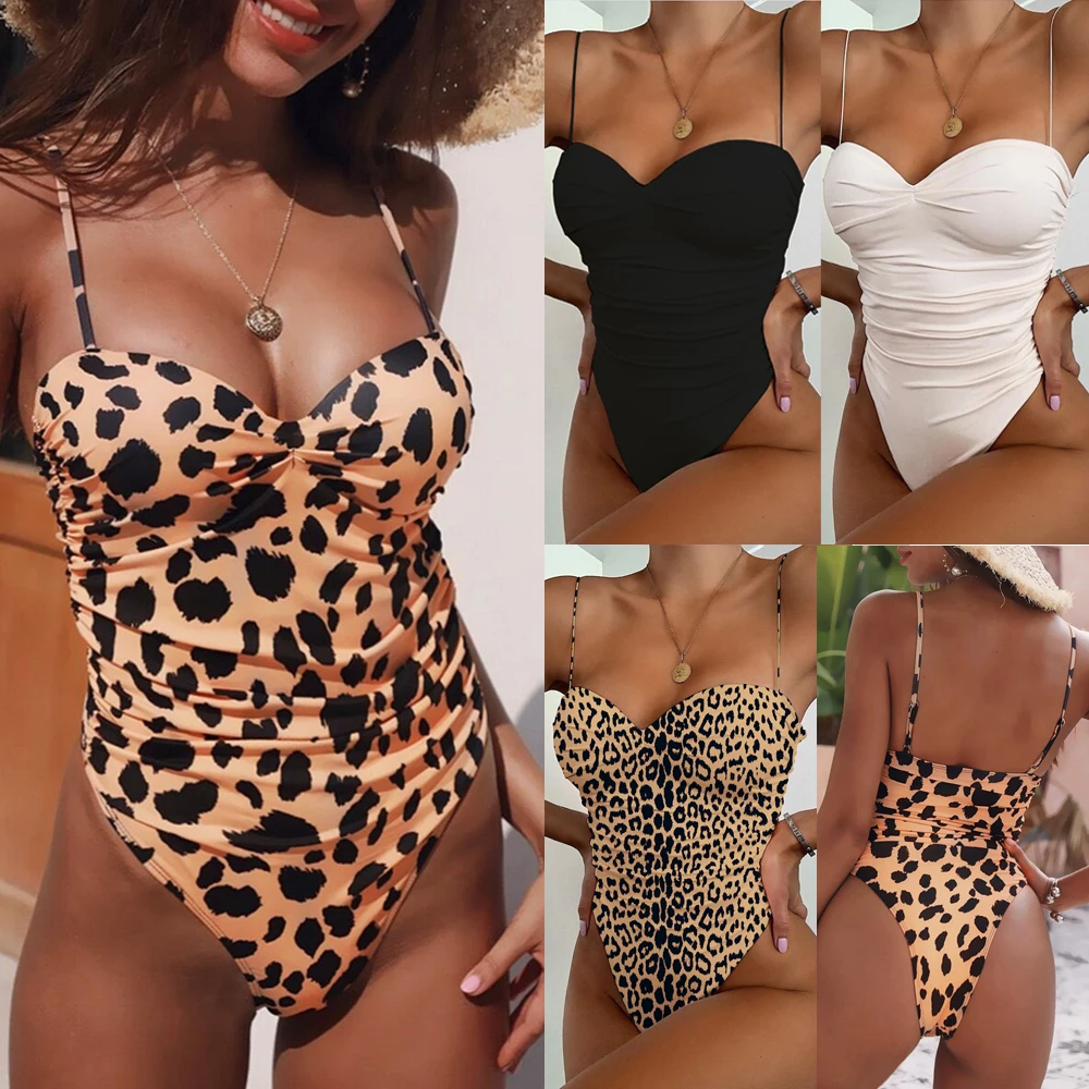 

Women Ladies Lingerie Swimwear High Leotard Thong Bodysuit Sheer Bikini