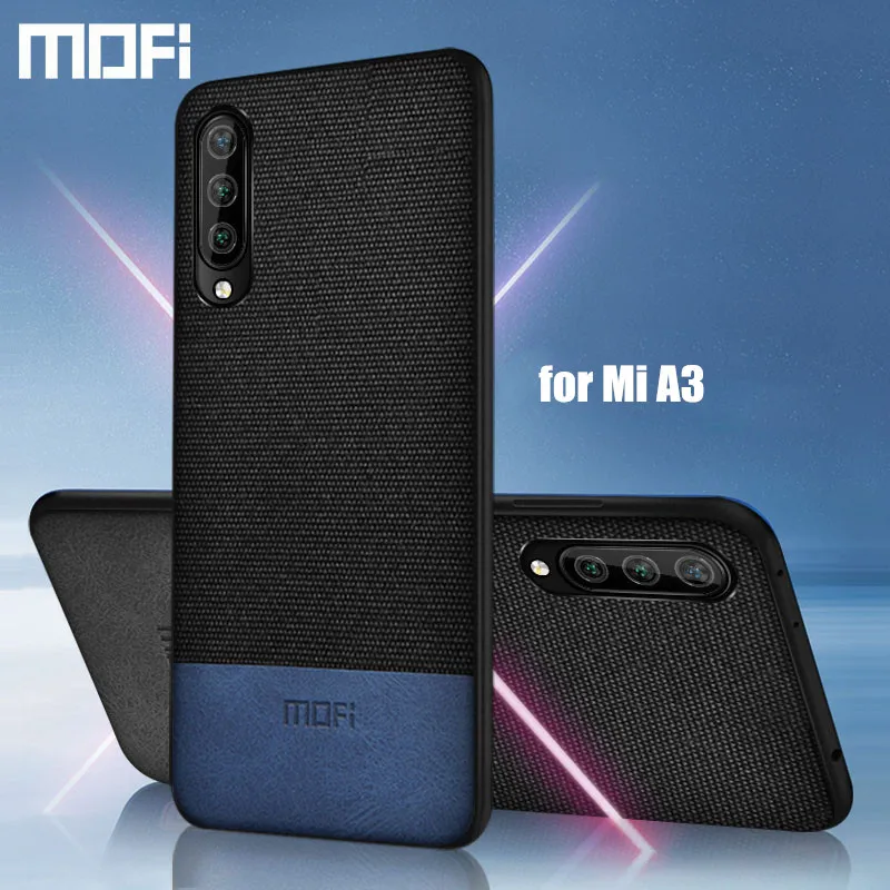 Чехол для Xiaomi Mi A3 противоударная задняя крышка MOFi original MiA3 защитная ткань