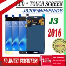 SZHAIYU SM-J320FN/F/M/H/DS для samsung Galaxy J3 J320 сенсорный экран+ ЖК-дисплей J320F J320FN J320H J320M экран