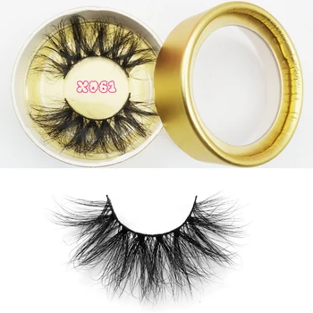 

Wholesale long dramatic mink lashes 25mm real siberian mink eyelashes 25MM 3D mink big eyelashes private label