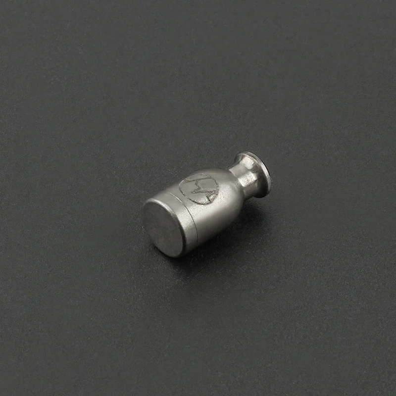 1 шт. титановый нож бусины DIY ключ хвост кулон браслет бусины аксессуары EDC бутылка форма Паракорд шарик
