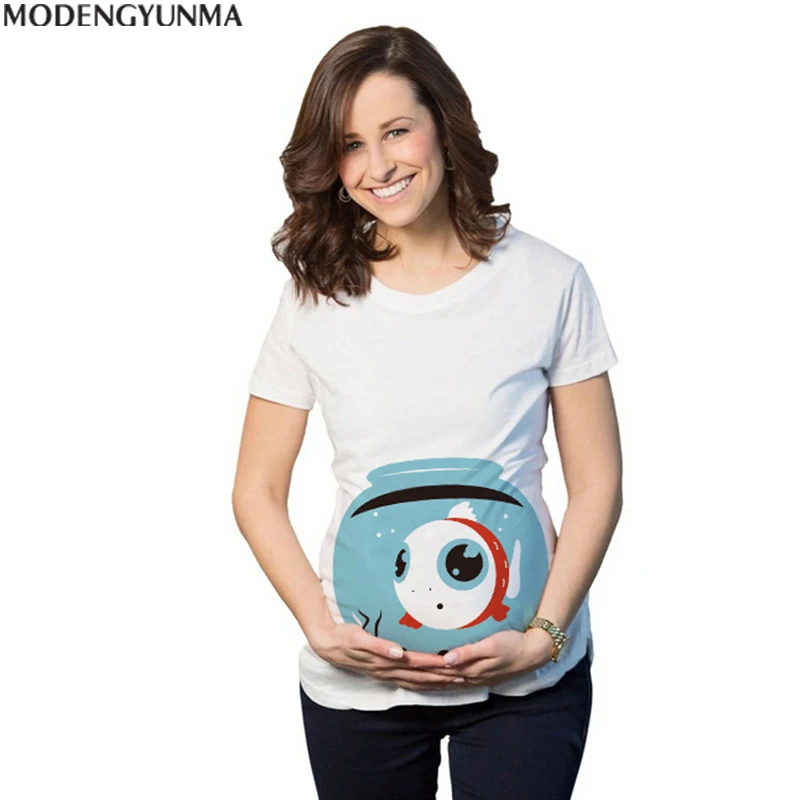 Maternity T-shirt 2020 New Maternity Clothing Breastfeeding Clothes Watermelon Printing Pregnant Clothes Cotton Fashion Pregnant