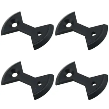 

4pcs/set Rustproof Plate Reinforce Lightweight Replacement Part Cycling Titanium Alloy Bike Pedal Cleats For SpeedPlay Zero